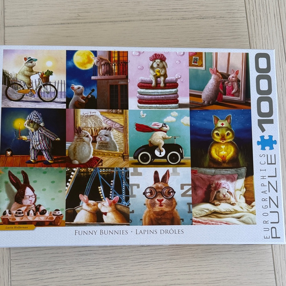 Funny Bunnies Eurographics 1000 piece puzzle